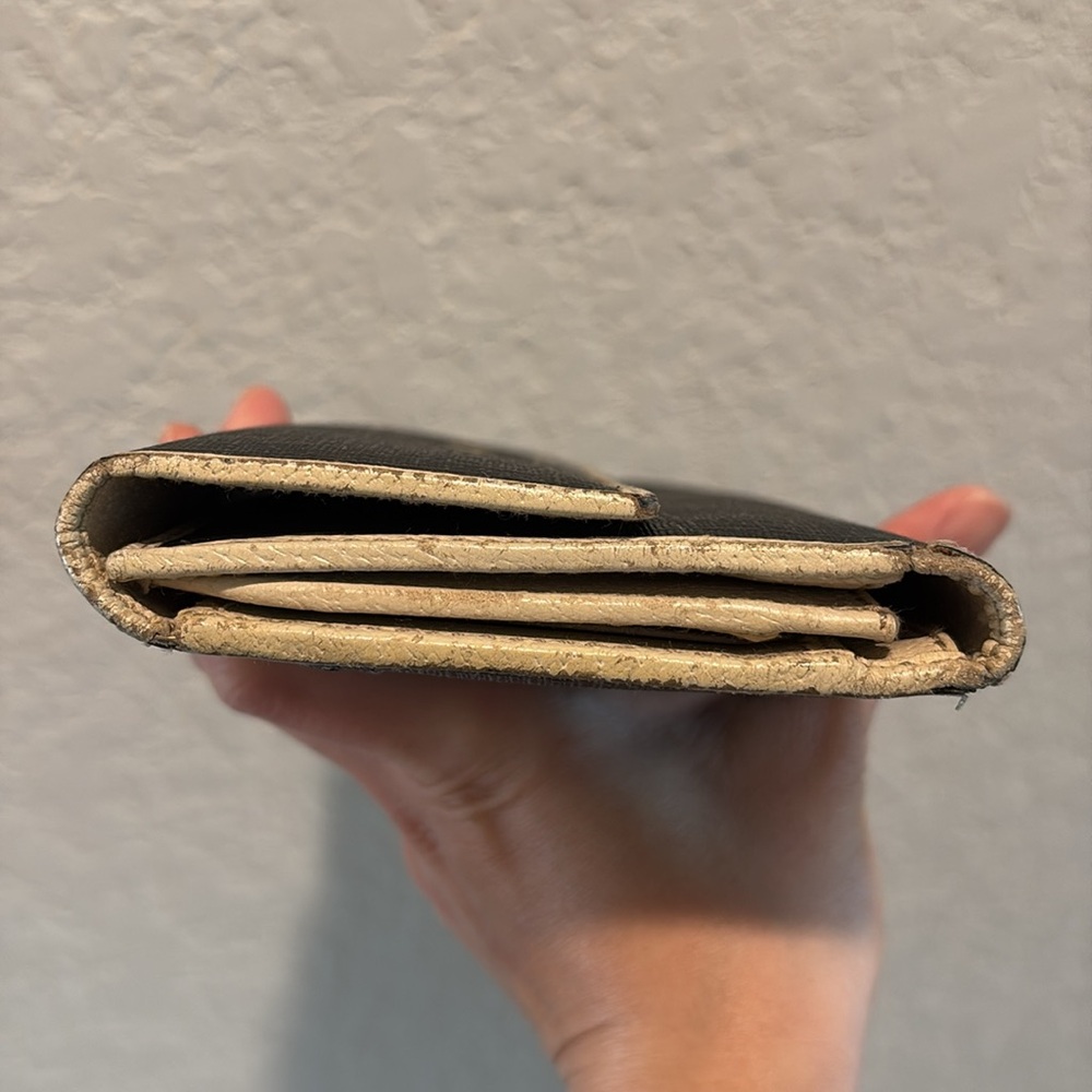 Gucci Trifold Long Snap Wallet Black - Picture 4 of 14